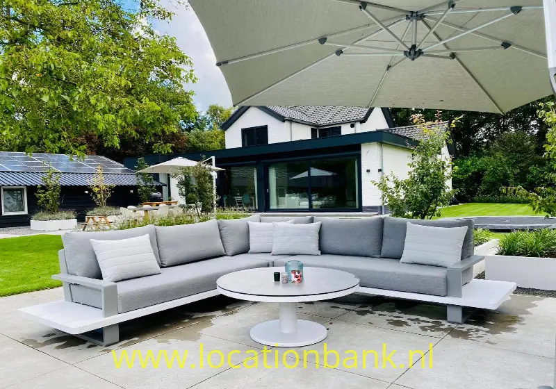 Zithoek tuin