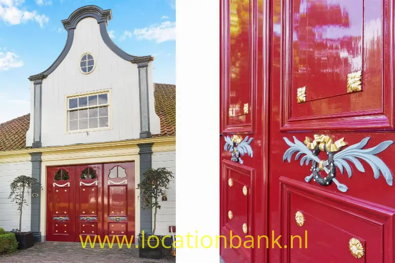 Voorzijde / entree. Monumentaal.