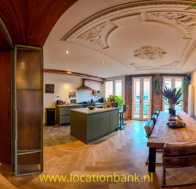 keukeneiland keuken ornamenten plafond