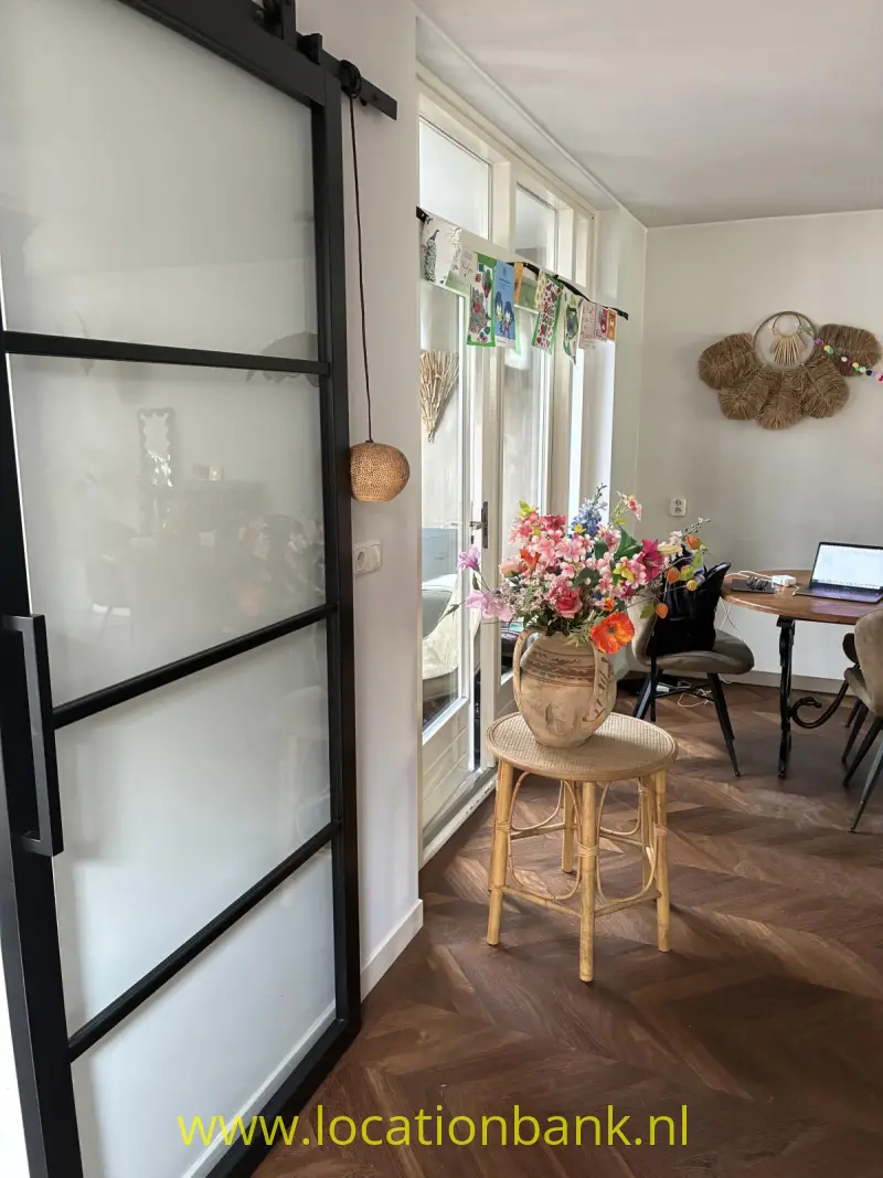 Alles is van begane grond, woonkamer