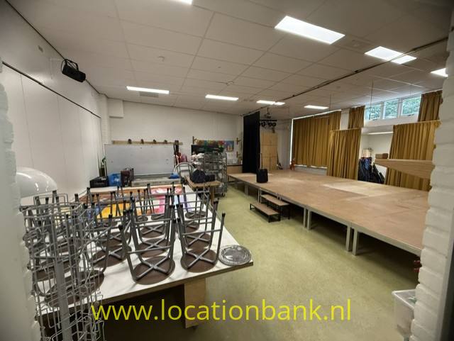 aula afgesloten met flex deur