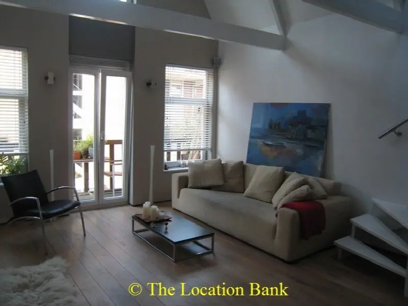 Woonkamer in luxe appartement