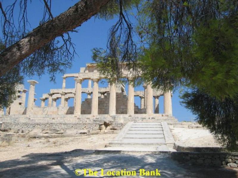 Klassieke griekse tempel