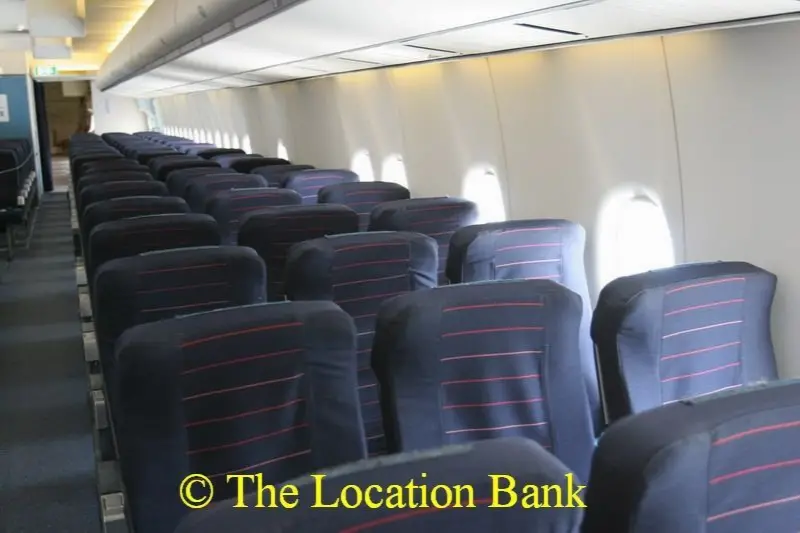 Boeing 747 vliegtuig interieur