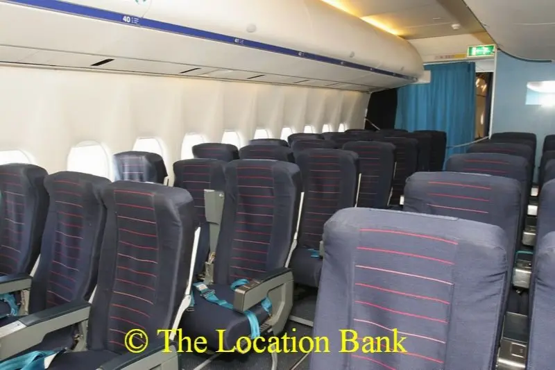 Boeing 747 vliegtuig interieur