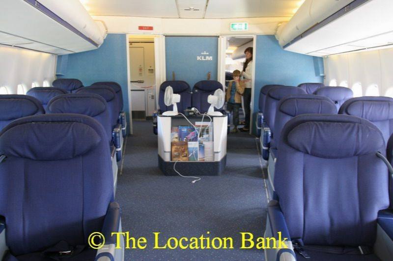 Boeing 747 vliegtuig interieur