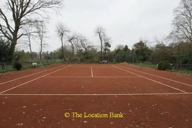 Tennis Baan prive tennisbaan