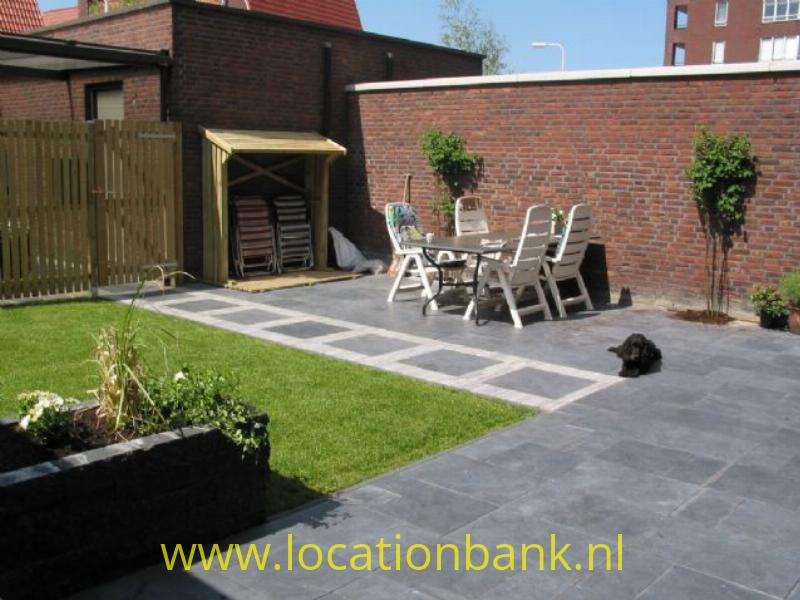 Tuin met terras