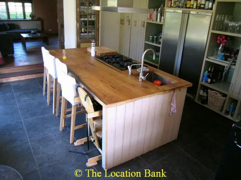 Keuken met kookeiland