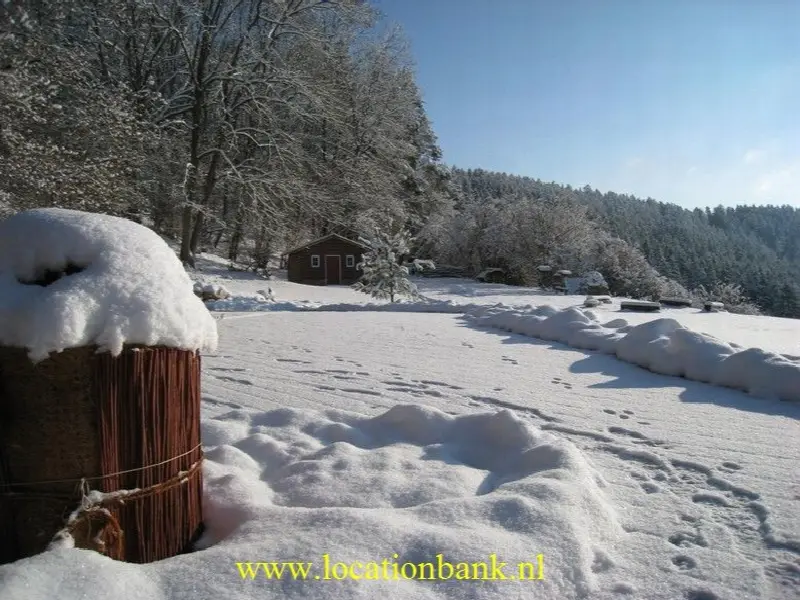 Omgeving van berghut