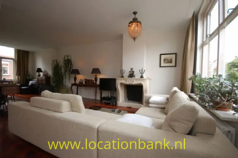 Woonkamer met openhaard