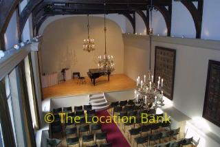 concertzaal in oud klooster