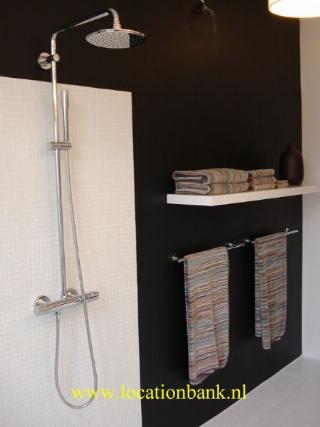 Badkamer met moderne douche
