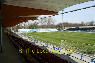 Voetbal stadion of voetbalveld