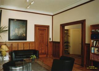 Klassiek Kantoor met lambrisering / very classic office