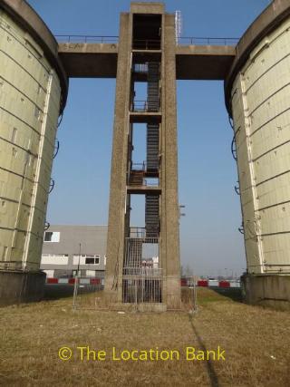 industriëel gebouw of opslag tank