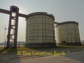 industriëel gebouw of opslag tank