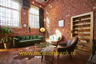 Loft met Bakstenen muur new york loft style