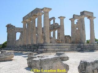Klassieke griekse tempel