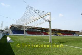 Voetbal stadion of voetbalveld