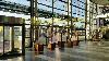 airport terminal modern hall