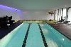 inside pool