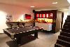 private bar with pool table