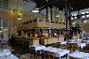 Classical big restaurant in industrial building