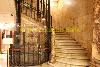 marblke stair with classical elevator