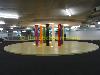 parking house garage carpark roundabout