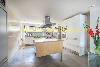 modern kitchen with cooking island