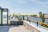 balcony with harbour view