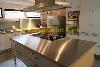 stainless steel kitchen