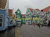 wooden canal houses