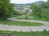 windy curved bend road hillside