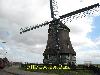 Typical dutch windmill