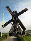 Typical dutch windmill