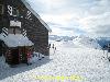 Mountain Hut high in the mountains