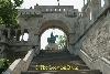 bastion burcht muur trap toren beeld standbeeld ruiter poort 