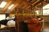 Schlafzimmer mit copper Badewanne