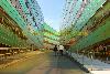 Colourfull Architecture which changes colour mit the position of the sun