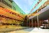 Colourfull Architecture which changes colour mit the position of the sun