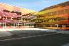 Colourfull Architecture which changes colour mit the position of the sun