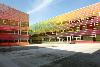Colourfull Architecture which changes colour mit the position of the sun