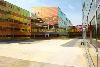 Colourfull Architecture which changes colour mit the position of the sun