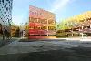 Colourfull Architecture which changes colour mit the position of the sun