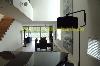 Wohnzimmer mit staircase und piano