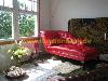 red chesterfield couch