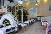 klassischal gro&szlig;es restaurant in industrial building