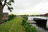 villa at a river
